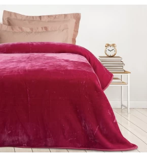 DAS KIDS ΚΟΥΒΕΡΤΑ VELOUR MONH 0294 PINK