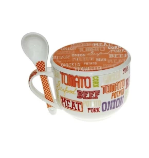 Κούπα δημητριακών με καπάκι Espiel TAB0143