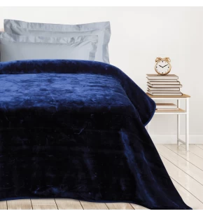 DAS KIDS ΚΟΥΒΕΡΤΑ VELOUR MONH 0292 BLUE