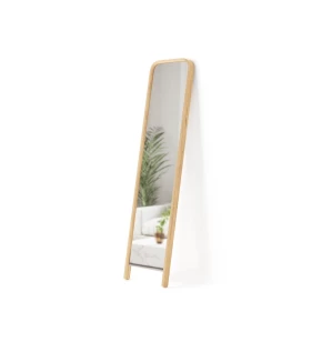 Καθρέπτης Δαπέδου Ολόσωμος Umbra Bellwood 39x157cm Ξύλινο Πλαίσιο Natural 1023037-038
