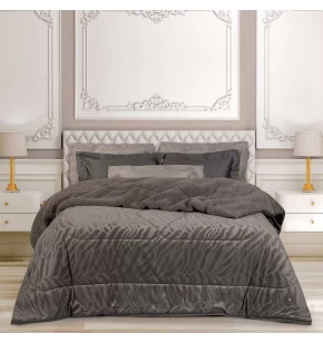 GREENWICH POLO CLUB ΚΟΥΒΕΡΤΟΠΑΠΛΩΜΑ KING SHERPA ESSENTIAL 4433 TAUPE