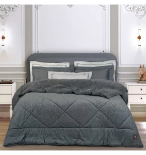 GREENWICH POLO CLUB ΚΟΥΒΕΡΤΟΠΑΠΛΩΜΑ KING SHERPA ESSENTIAL 4435 GREY