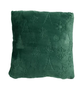 DAS HOME ΜΑΞΙΛΑΡΙ ΦΙΓΟΥΡΑΣ 40X40 CHRISTMAS 1374 GREEN