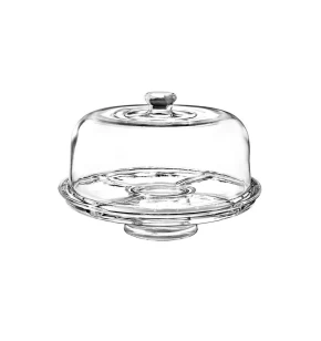 Oriana Ferelli Delicious P53012 - Γυάλινη Τουρτιέρα & Ορντεβιέρα 2-σε-1 