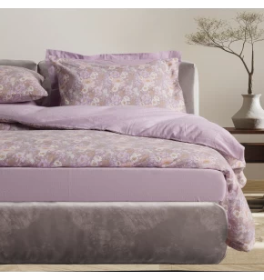 DAS HOME ΣΕΤ ΠΑΠΛΩΜΑΤΟΘΗΚΗ ΥΠΕΡΔΙΠΛΗ HAPPY FLANNEL 9682 GREY, LILAC