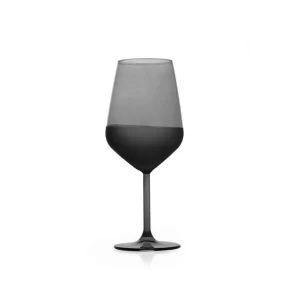 Rakle Ποτήρι Κρασιού Μαύρο Ματ 490ml (Σετ 4τμχ) - ΜΤΤ65020