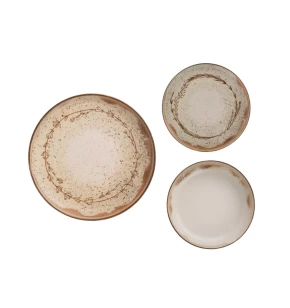 Σετ Φαγητού Πορσελάνινο 18τμχ KUTAHYA Roma Reactive Glaze (880914)