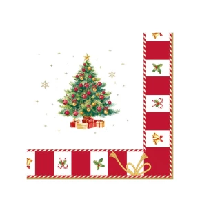 Σετ 20 Χριστουγεννιάτικες Χαρτοπετσέτες Easy Life Christmas Tale 33x33 εκ. - 414CTAL