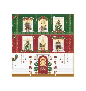Σετ 20 Χριστουγεννιάτικες Χαρτοπετσέτες Easy Life Festive Avenue 33x33 εκ. - 414FEAV