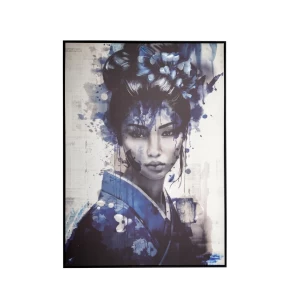 Πίνακας σε Καμβά Iliadis Blue Japanese Girl 103x143 εκ. 89157