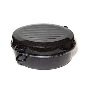 Γάστρα επισμαλτωμένος χάλυβας 38x29εκ. - 6 λίτρα Max Home EA-7380