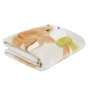 DAS BABY ΚΟΥΒΕΡΤΑ VELOUR ΚΟΥΝΙΑΣ RELAX 4978 BEIGE, TERACOTTA