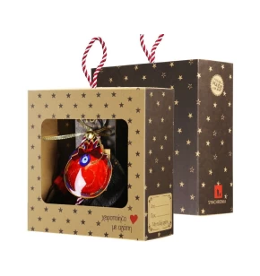 Ρόδι Γούρι Κόκκινο Μεταλλικό - LU24007A