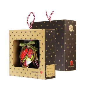 Synchronia Χειροποίητο γούρι ρόδι με πολύχρωμη καρδιά - LU24008B