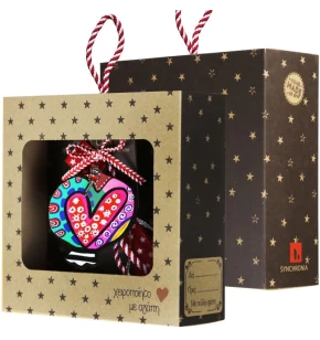 Synchronia Γούρι Καρδιά Colorful Heart - LU24011E