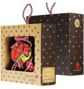 Synchronia Γούρι Ρόδι Colorful Hearts - LU24011G