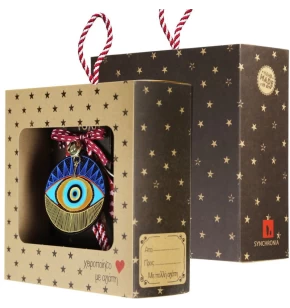 Synchronia Γούρι Μάτι Blue Eye - LU24011I