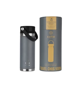 Θερμός Travel Chug Save the Aegean 500ml Fjord Grey - 01-17798