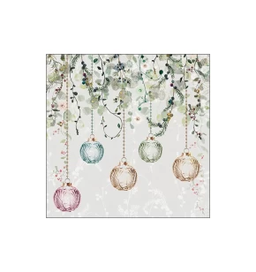 Χαρτοπετσέτες Ambiente Floral Christmas 33x33 εκ. Σετ 20 τμχ – 33319995