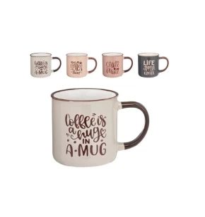 Κούπα Κεραμική 250ml Marva Q99000480 - 4 Χρώματα