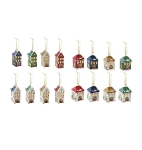 Easy Life Festive Avenue στολίδι σπιτάκι κεραμικό (4 σχέδια 4 χρώματα)1846FEAV