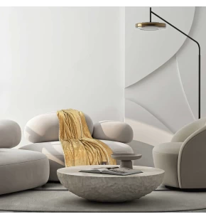 GREENWICH POLO CLUB ΚΟΥΒΕΡΤΑ ΚΑΝΑΠΕ FLEECE 130Χ170 ESSENTIAL 4441 OCHRE