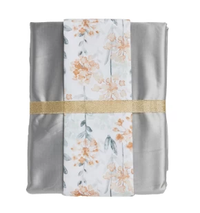 DAS HOME ΣΕΤ ΤΡΑΠΕΖΟΜΑΝΤΗΛΟ 2ΤΜΧ 140Χ180 0867 GREY