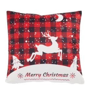 DAS HOME CHRISTMAS ΜΑΞΙΛΑΡΙ ΦΙΓΟΥΡΑΣ 45X45 0853 RED