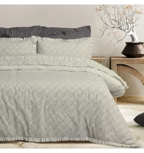 DAS HOME ΣΕΤ ΠΑΠΛΩΜΑΤΟΘΗΚΗ ΥΠΕΡΔΙΠΛΗ DAILY 3180 BEIGE, BLACK