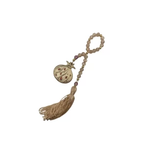 Γούρι ρόδι και γυάλινες χάντρες - Φυσαλίς 589