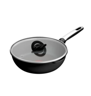Αντικολλητικό Βαθύ Τηγάνι Tefal Excellence 26cm με Γυάλινο Καπάκι (G32082)