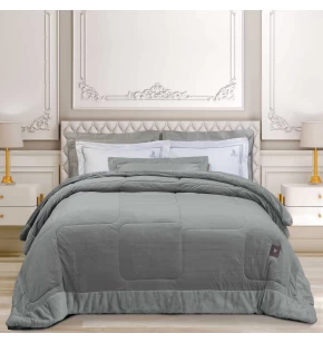 GREENWICH POLO CLUB ΚΟΥΒΕΡΤΟΠΑΠΛΩΜΑ VELVET KING PREMIUM 3967 GREY