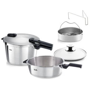 Fissler Vitaquick Premium Σετ Quattro 8Lt & 4Lt (602-810-11-090/0) 