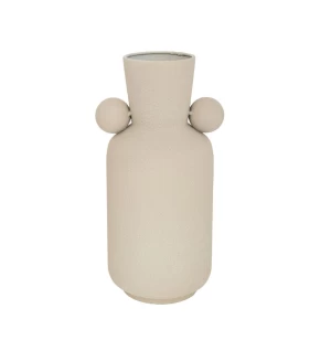 Iliadis Κρεμ Μεταλλικό Βάζο 15x15x34,5εκ. (92558)