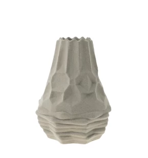 Κεραμικό Βάζο Zen Collection Γκρι 15,3x20,5 εκ. (Κωδ. 50011)