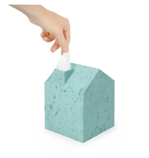 Κάλυμμα Κουτιού Χαρτομάντηλων Umbra Casa 023340-1193 Ocean Blue 13x13x17cm