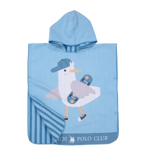 GREENWICH POLO CLUB JUNIOR ΠΟΝΤΣΟ ΘΑΛΑΣΣΗΣ 50Χ115 4177 BLUE