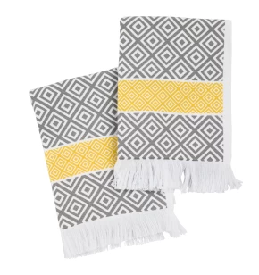 DAS HOME ΣΕΤ ΠΟΤΗΡΟΠΑΝΑ 2ΤΜΧ 30Χ50 0895 GREY, YELLOW