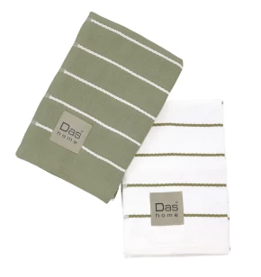 DAS HOME ΣΕΤ ΠΟΤΗΡΟΠΑΝΑ 2ΤΜΧ 40X60 0885 OLIVE