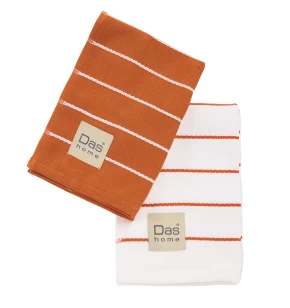 DAS HOME ΣΕΤ ΠΟΤΗΡΟΠΑΝΑ 2ΤΜΧ 40X60 0886 TERRACOTTA