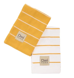 DAS HOME ΣΕΤ ΠΟΤΗΡΟΠΑΝΑ 2ΤΜΧ 40X60 0887 OCHRE