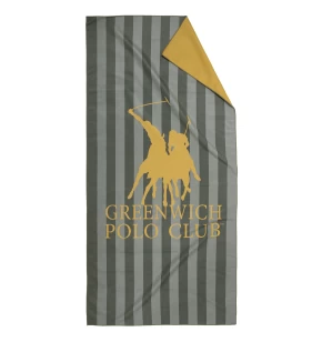 GREENWICH POLO CLUB ΠΕΤΣΕΤΑ ΘΑΛΑΣΣΗΣ 80Χ170 ESSENTIAL 5217 GREY, OCHRE