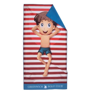 GREENWICH POLO CLUB JUNIOR ΠΕΤΣΕΤΑ ΘΑΛΑΣΣΗΣ 70Χ140 4181 BLUE, RED