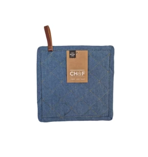 Πιάστρα Κουζίνας Βαμβακερή Finesse CHEF Denim (Τζιν) 20x20 εκ. (CHEF02206)