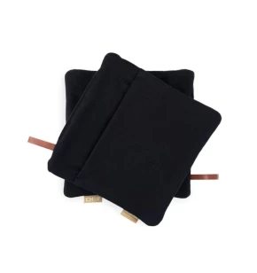 Πιάστρα Κουζίνας / BBQ Βαμβακερή με Τσέπη Finesse CHEF Black 20x20 εκ. (CHEF02001)