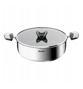 Ανοξείδωτη Σωτέζα / Ημιχύτρα Tefal Emotion 26εκ. με Αντικολλητική Επίστρωση (E33371)
