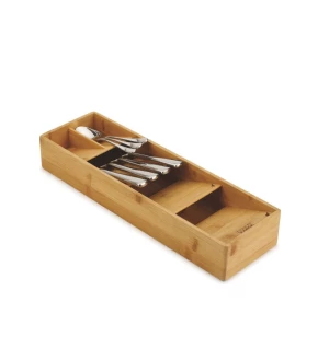 Joseph Joseph DrawerStore™ Bamboo Θήκη Οργάνωσης Μαχαιροπίρουνων 40x12cm - 85168