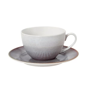 Φλυτζάνι Τσαγιού & Πιάτο Cryspo Trio Aloha Stoneware 230ml - 25.099.16