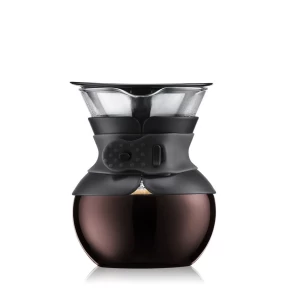 Bodum 11592-01 Pour Over Καφετιέρα Εκχύλισης με Μόνιμο Φίλτρο 0.5L - Μαύρο