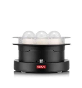 Bodum Ettore 12404-01 Ηλεκτρονικός Βραστήρας Αυγών για 6 Αυγά - Μαύρο